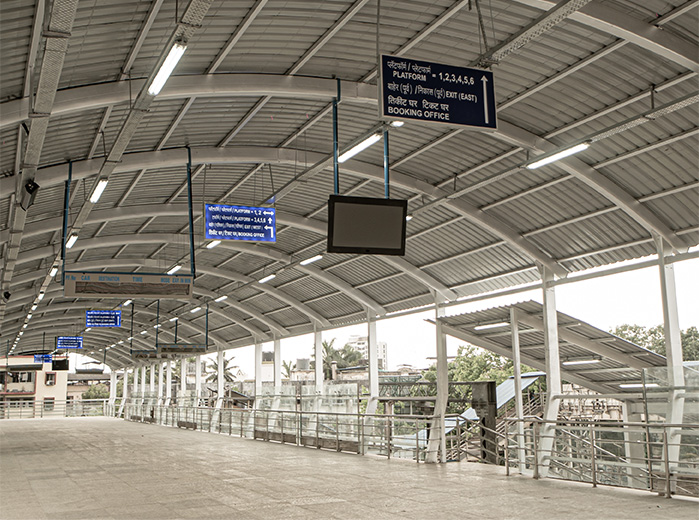 Bhayandar foot over bridge - Stainless steel's durability and beauty in Indian infrastructure