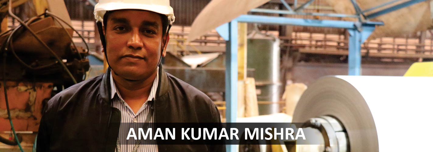 Aman Kumar Mishra - Jindal Stainless