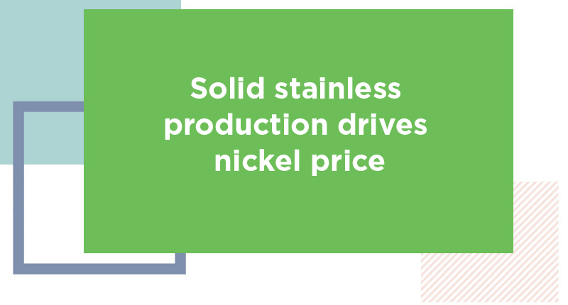 Solid stainless production drives nickel price - Jindal stainless