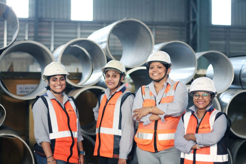 (From left: Shikha Pandey, Hemangini Das, Ipsita Swainn, Preeti Paul)